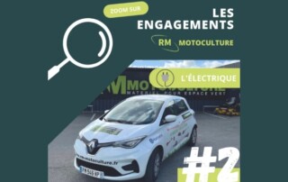 Rm Motoculture Motoculture LES ENGAGEMENTS RM 2 Lelectrique
