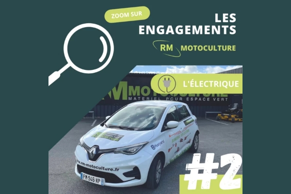 Rm Motoculture Motoculture LES ENGAGEMENTS RM 2 Lelectrique